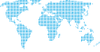 Responsive world map dotted